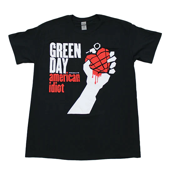 GREEN DAY 'AMERICAN IDIOT' T-SHIRT