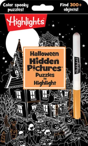 Halloween Hidden Puzzles to Highlight