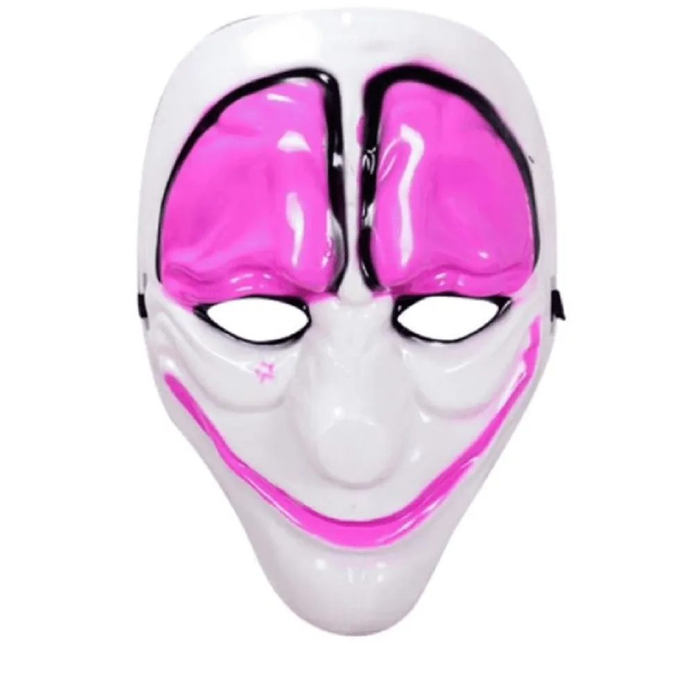 Halloween LED Luminous Horror Cosplay Mask Party Funny Masks Glow In The Dark