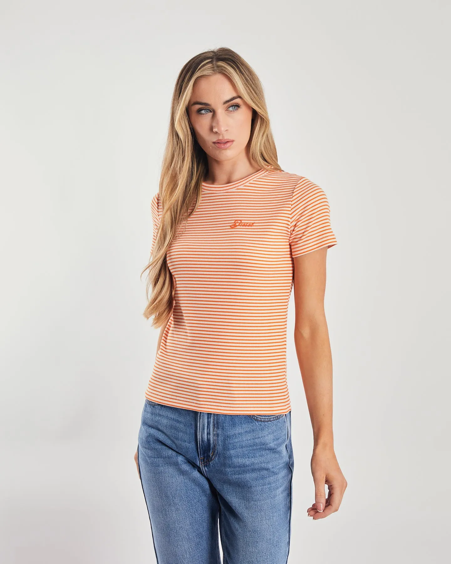 Helga T-Shirt Orange Sorbet