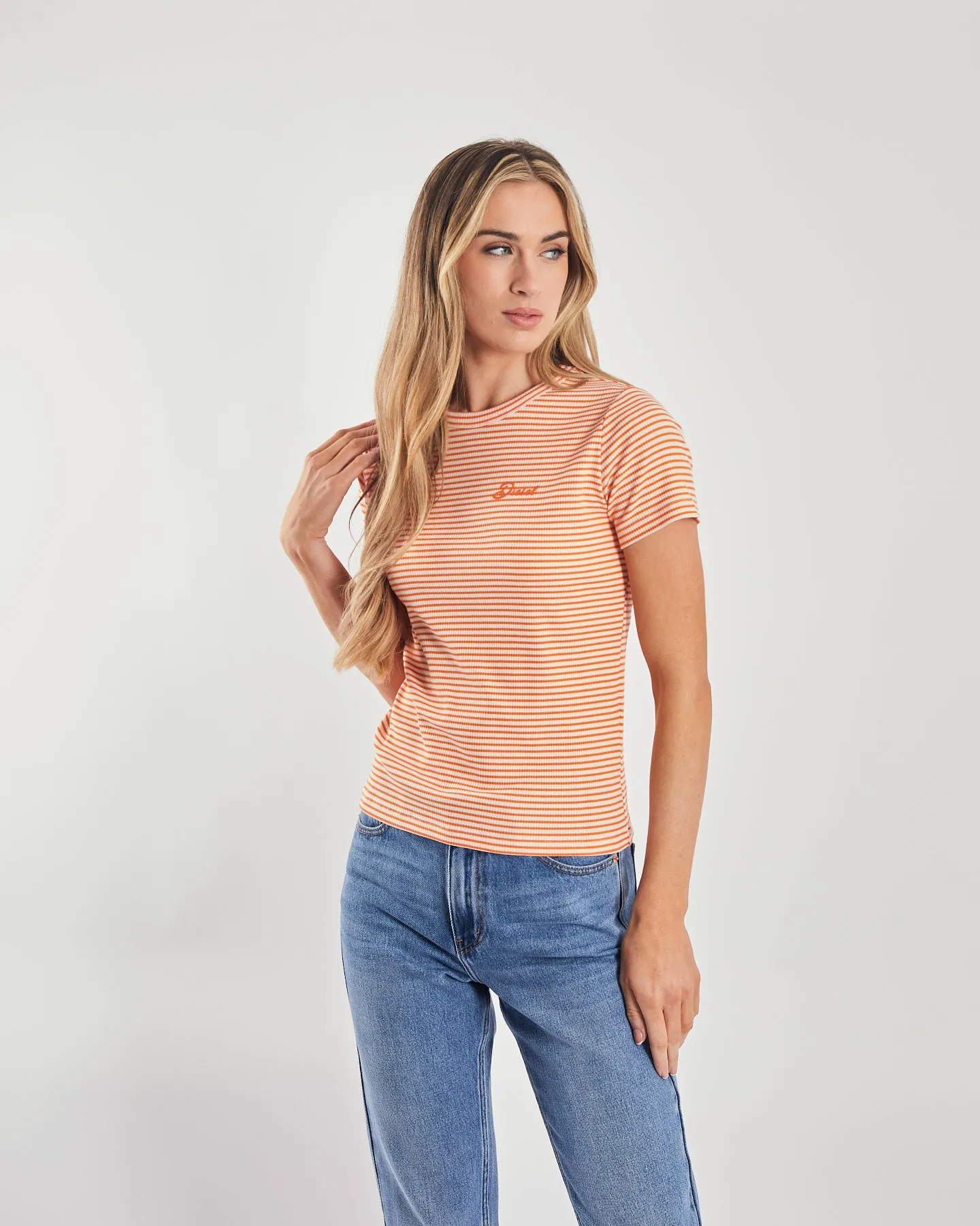 Helga T-Shirt Orange Sorbet