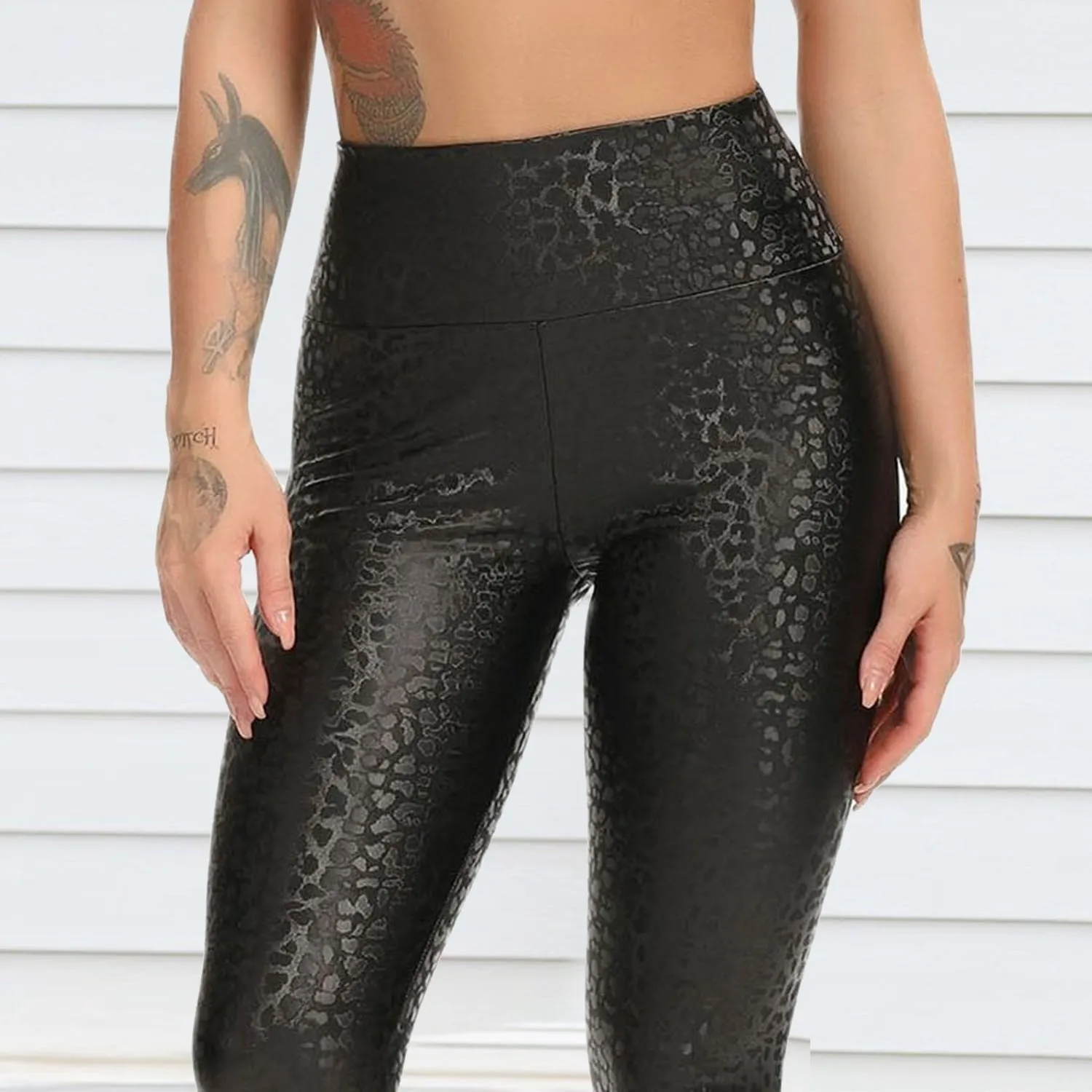 High Waist Elastic Leggins