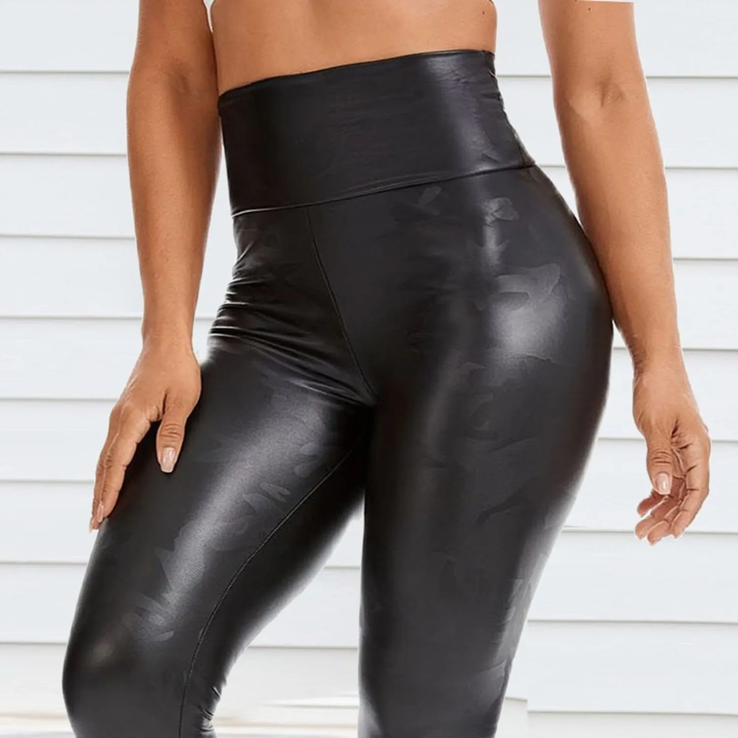 High Waist Elastic Leggins