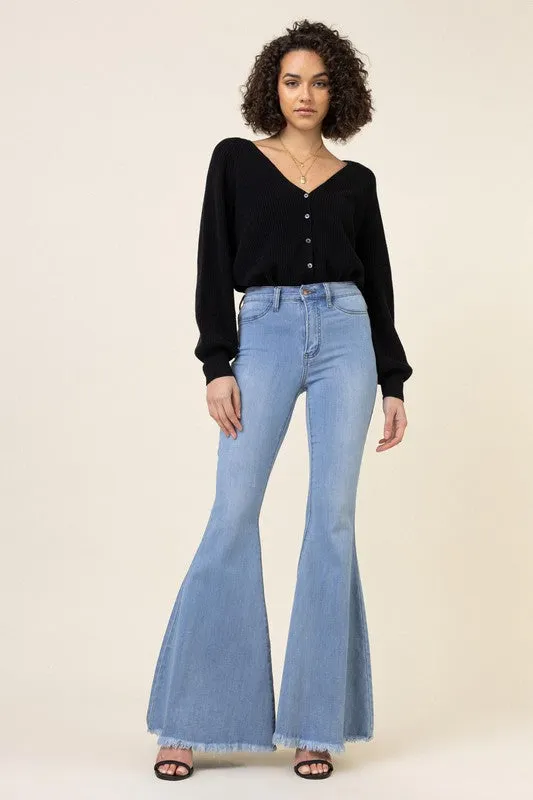 High Waisted Flare Jeans