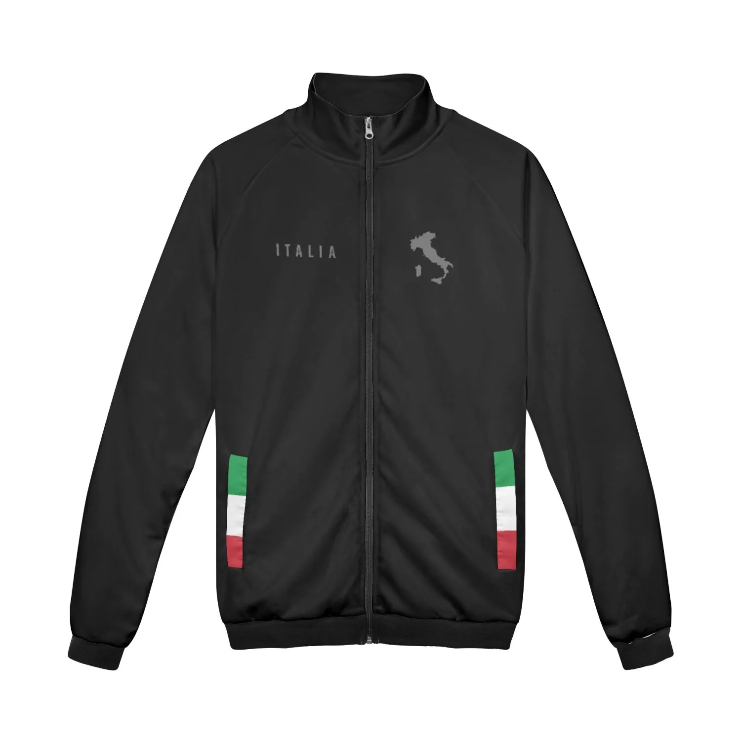 Italia zip Jacket black