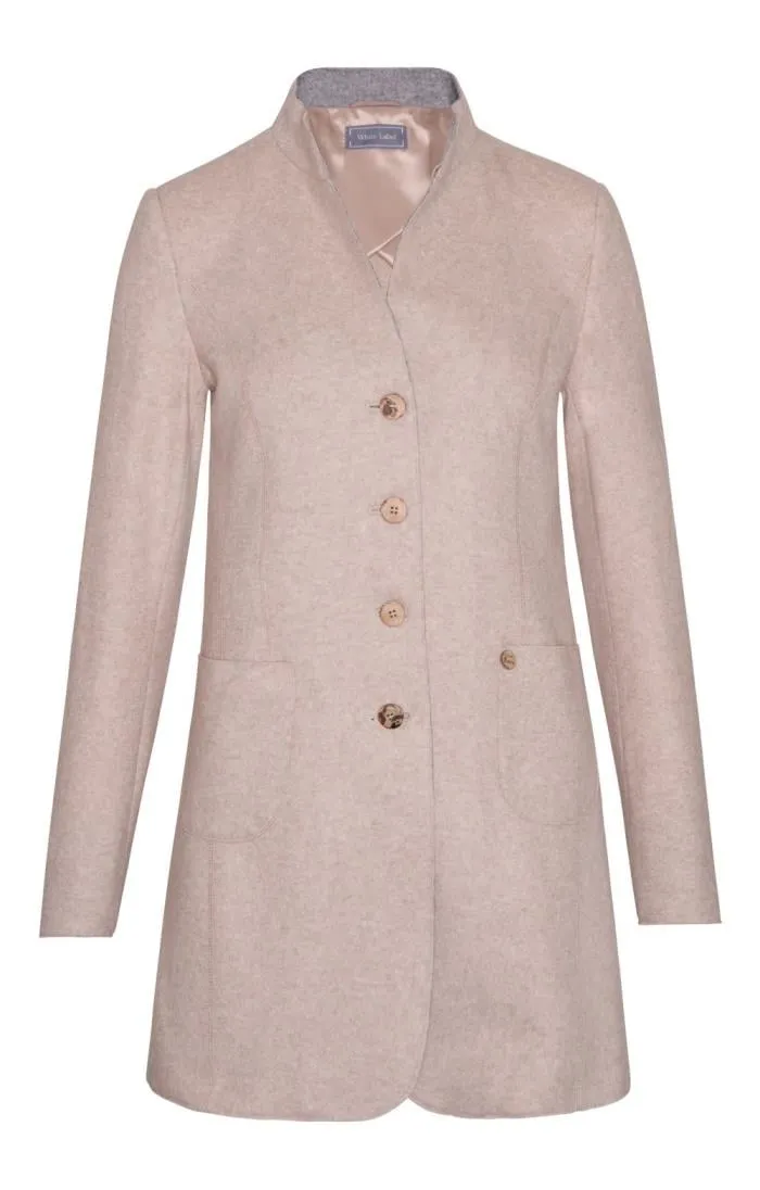 Ladies Boiled Wool Jacket