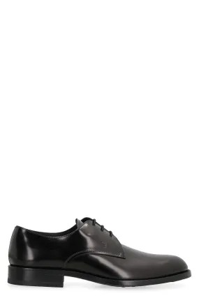 LEATHER DERBY SHOES