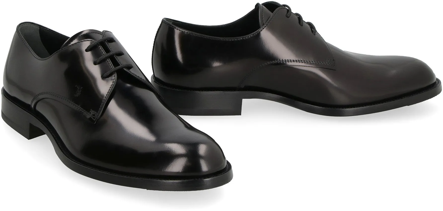 LEATHER DERBY SHOES