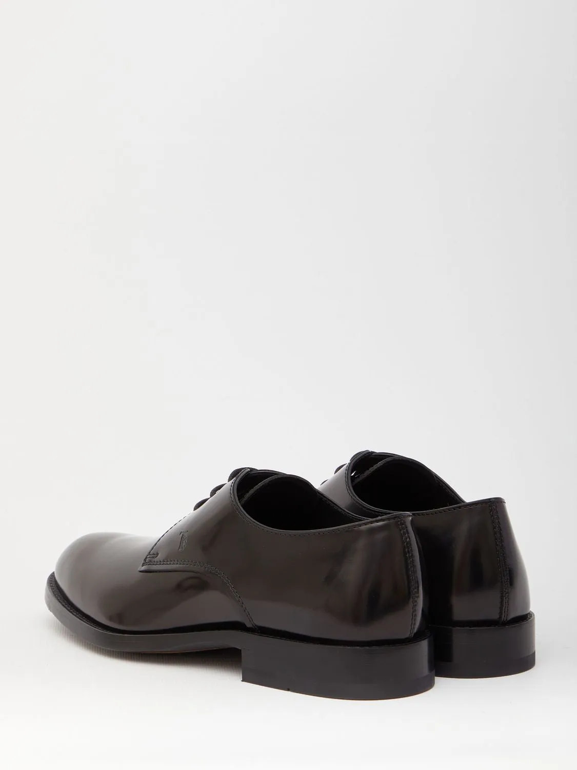 LEATHER DERBY SHOES