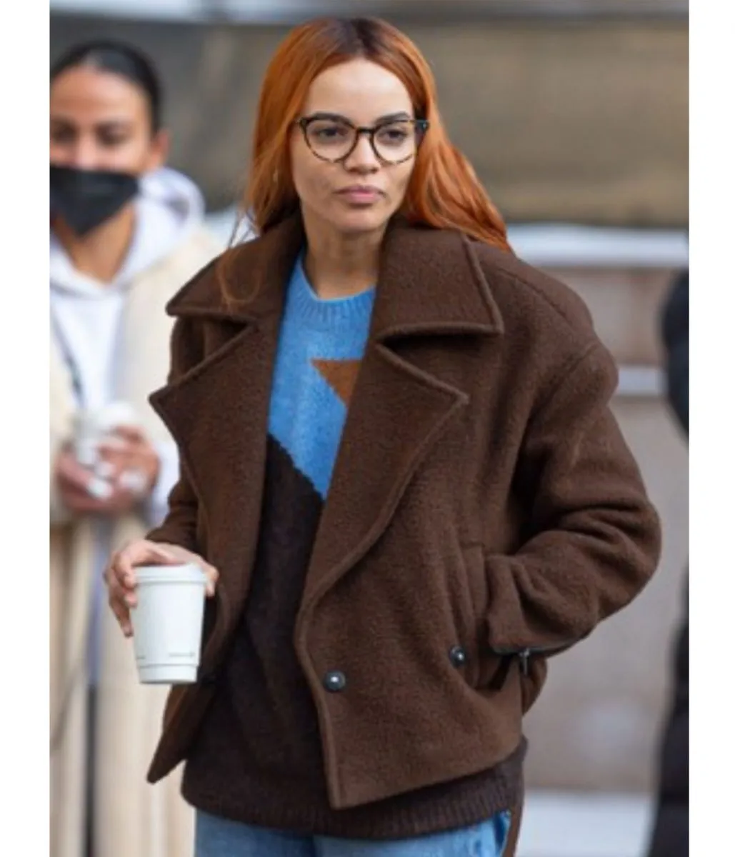 Leslie Grace Batgirl Wool Jacket