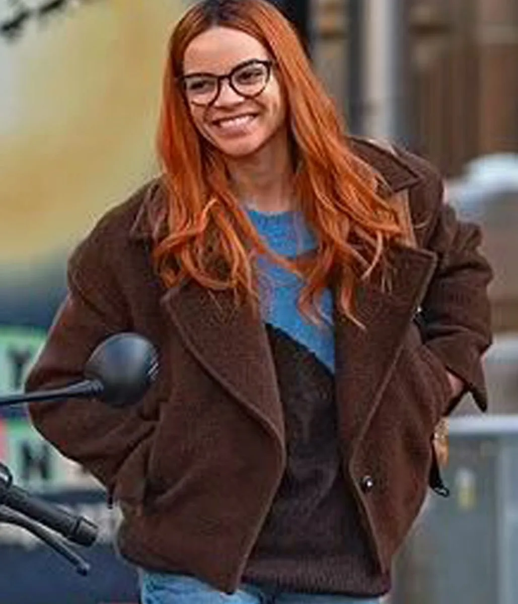 Leslie Grace Batgirl Wool Jacket