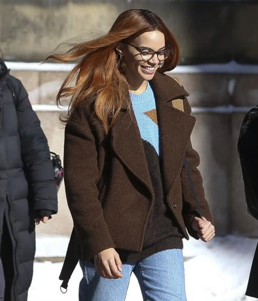 Leslie Grace Batgirl Wool Jacket