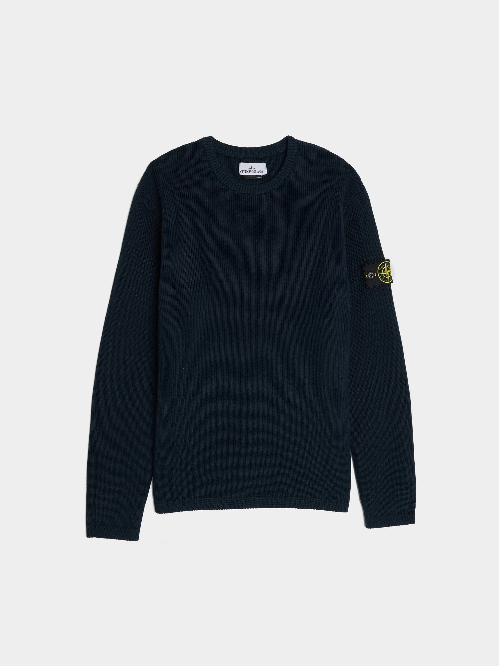 Logo Patch Sweater, Navy Blue