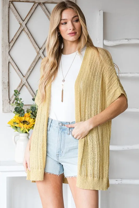 Megan Sweater Kimono - 3 Colors