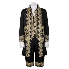 Men Retro Victorian Palace Prince Cosplay Costume Outfit Halloween Disguise Performance Clothes