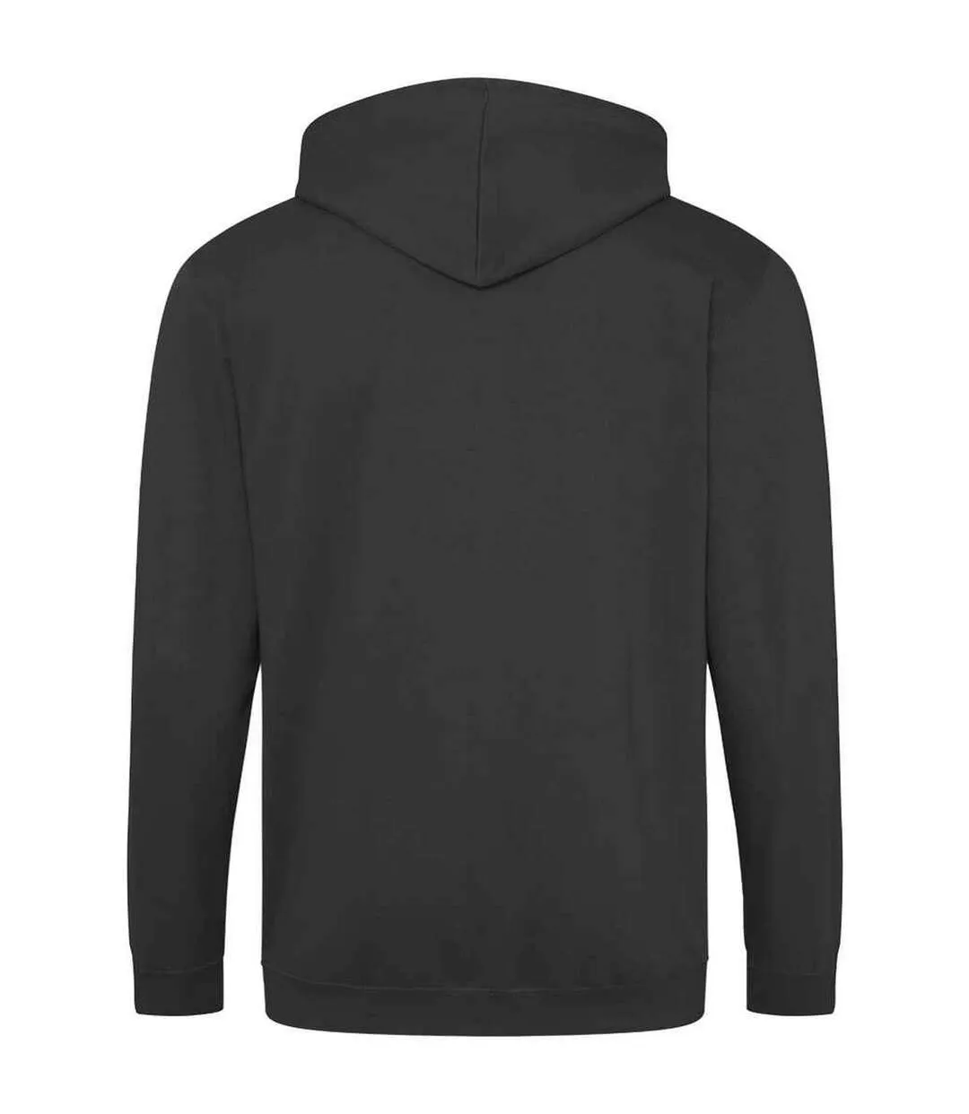 Mens full zip hoodie storm grey Awdis