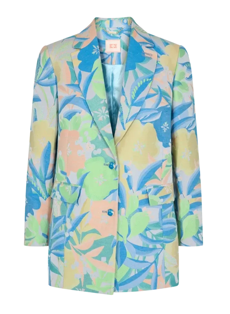 Mos Mosh Kenal Botanic Jacquard Blazer