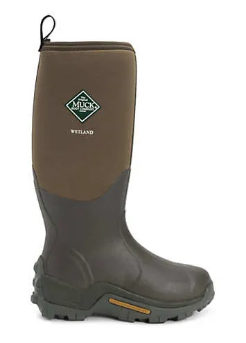 Muck Boots Wetland Hi Patterned Wellington Boots | Grattan