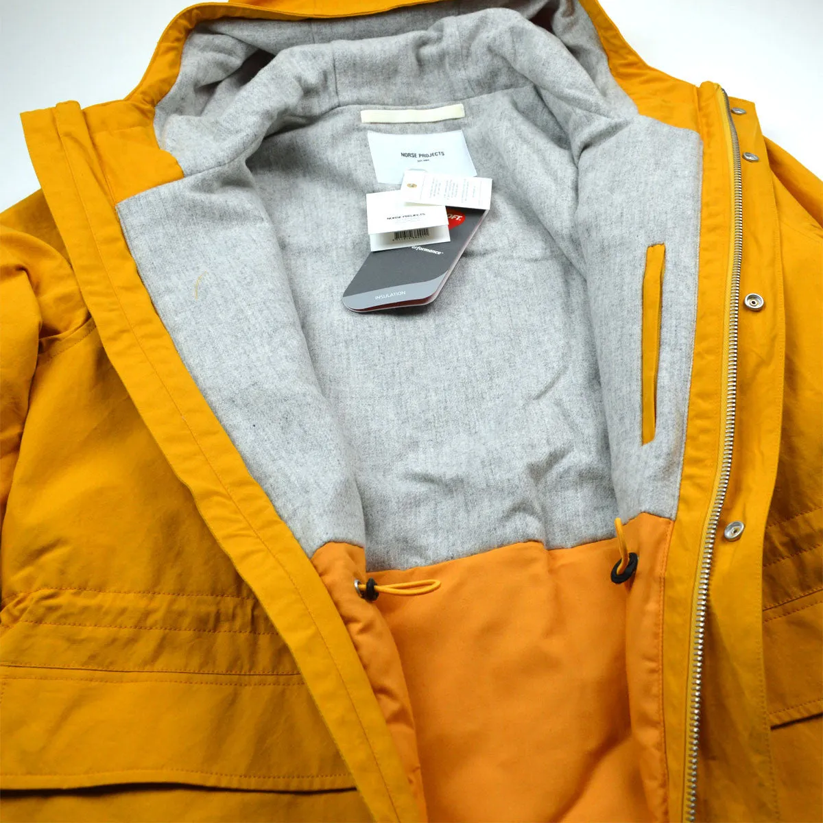 Norse Projects - Nunk Classic Parka - Mustard Yellow