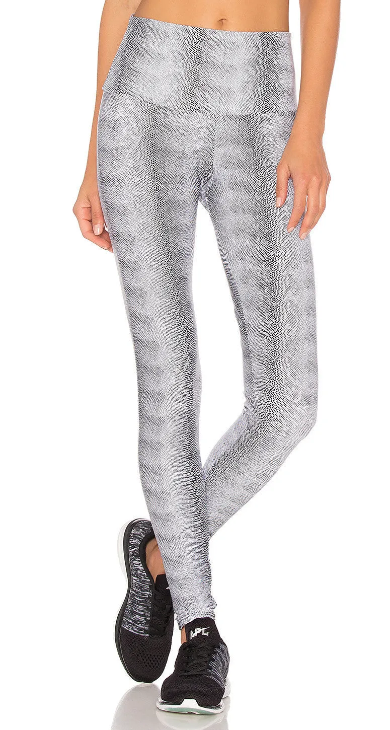 Onzie High Rise Legging White Venom