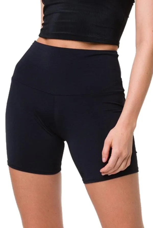 Onzie High Rise Mini Bike Short - Black