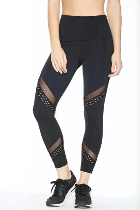 Onzie High Rise Sporty Mesh Legging Black