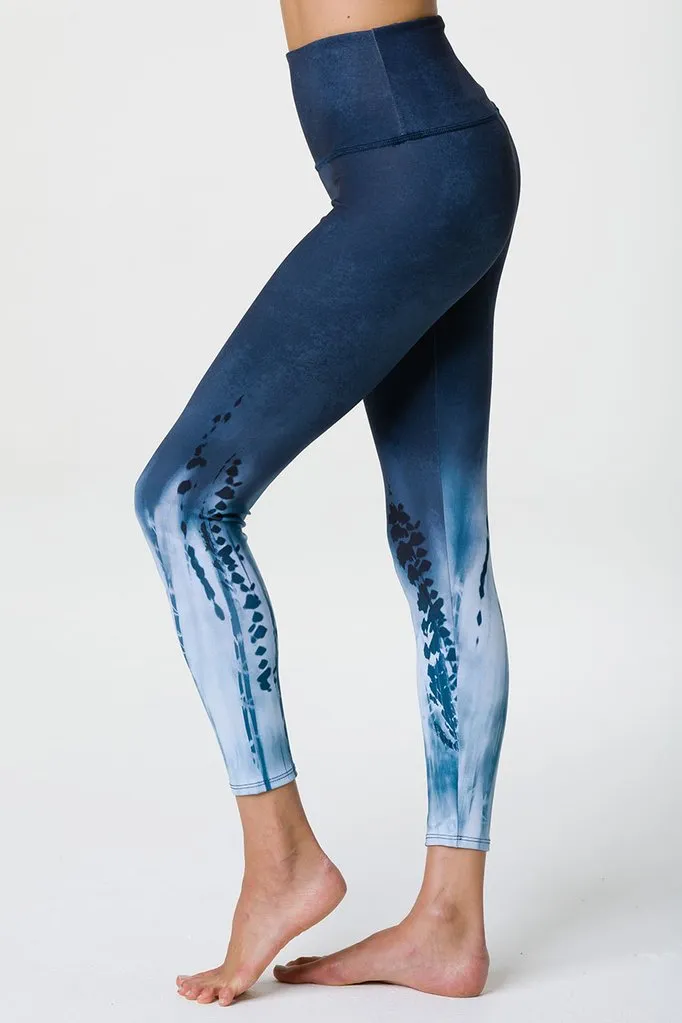 Onzie Pebble Tie Dye High Rise Midi Legging