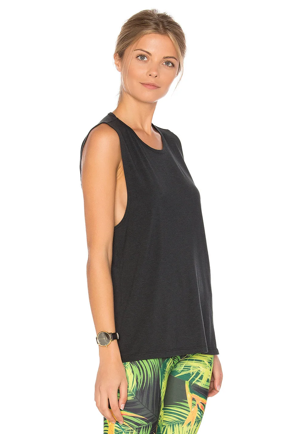 Onzie Twist Back Top Black