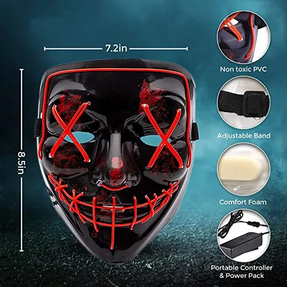 Purge Mask - Red