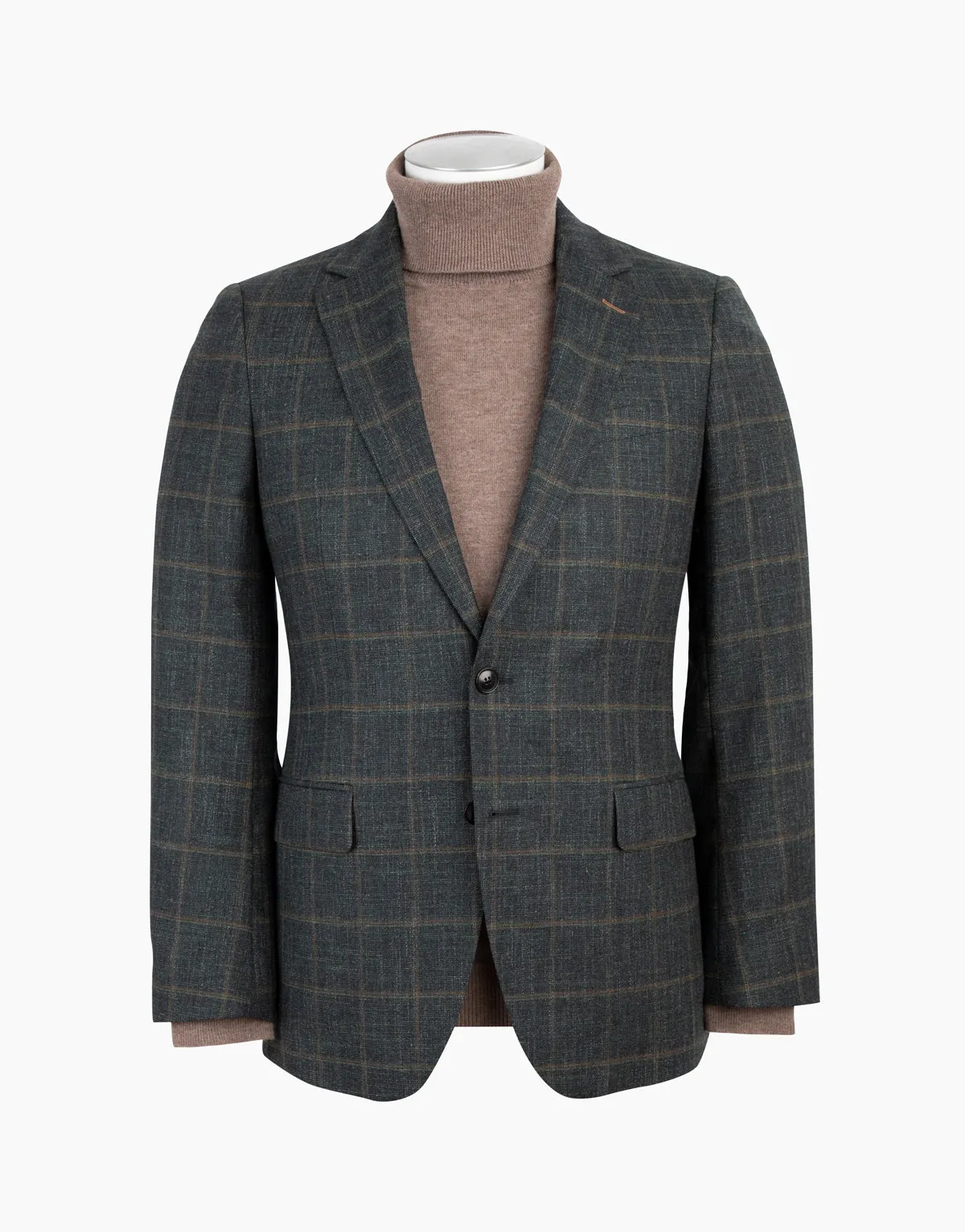 Rembrandt Hawker Blazer - Green and Brown Check