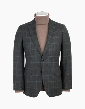 Rembrandt Hawker Blazer - Green and Brown Check