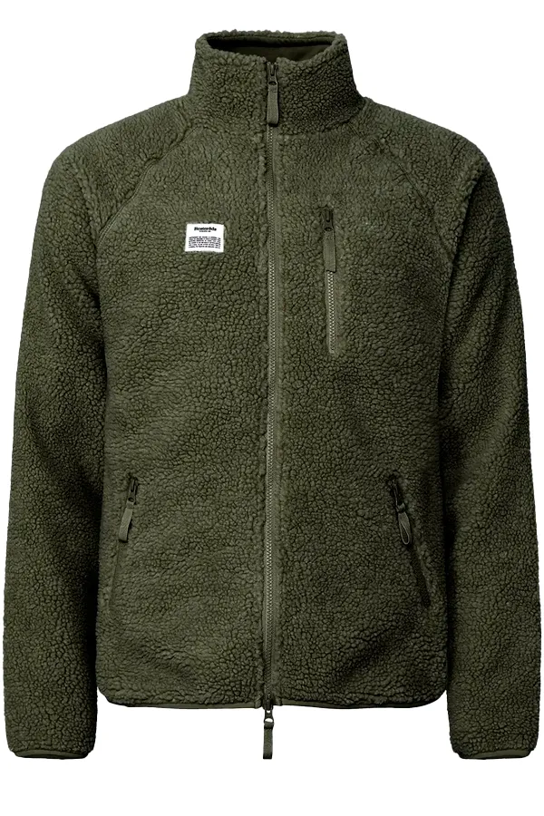 Resterds Fleece Zip Jacket Army