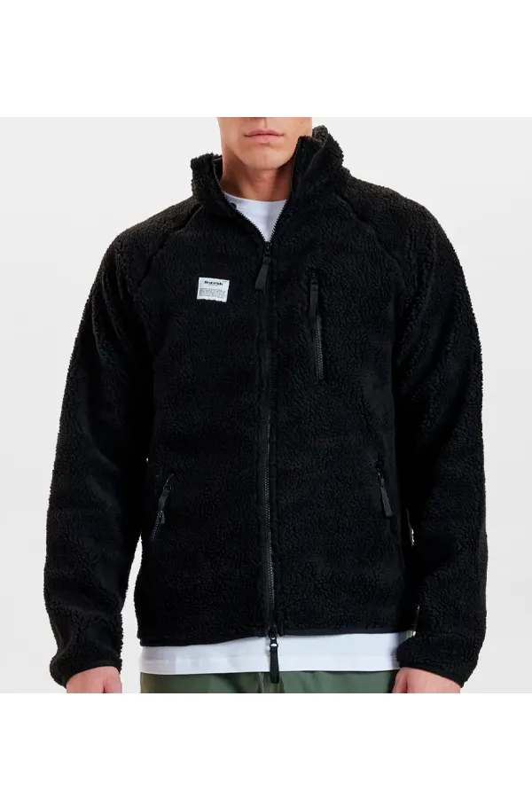 Resterds Fleece Zip Jacket Black