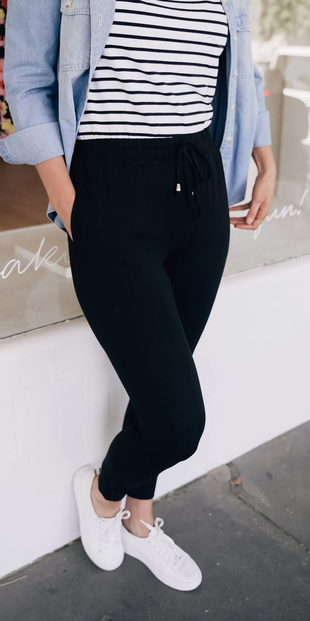 Riley pants - black