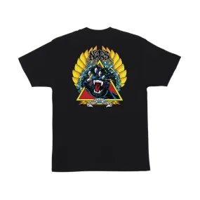 Santa Cruz Natas Screaming Panther T-Shirt - Black