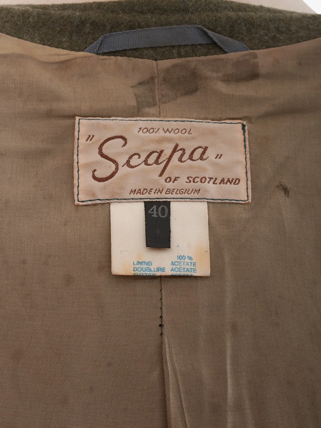 Scapa boiled wool Jacket