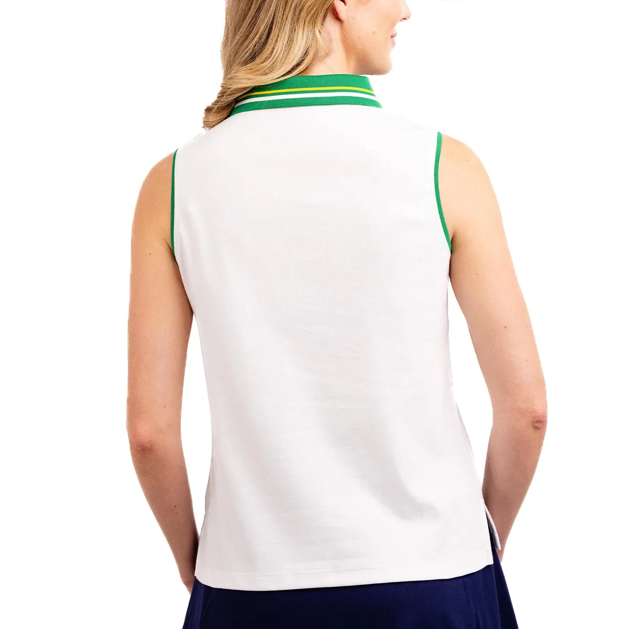 Show Out Sleeveless Polo