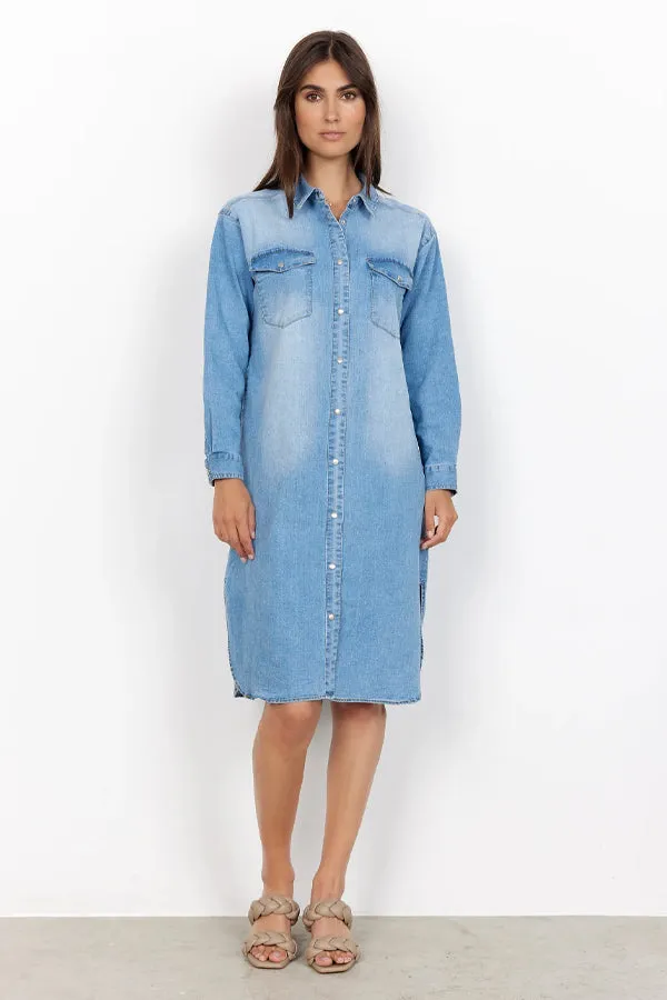 Soyaconcept Kiss 2 Denim Dress