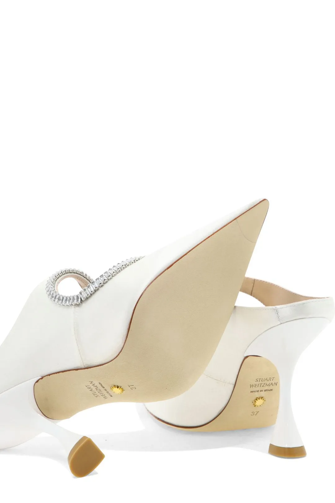 Stuart Weitzman Xcurve Slip-On Mules