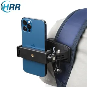 Support 360° de téléphone / caméra sur sangle de sac à dos HRR - Phone Backpack Mount