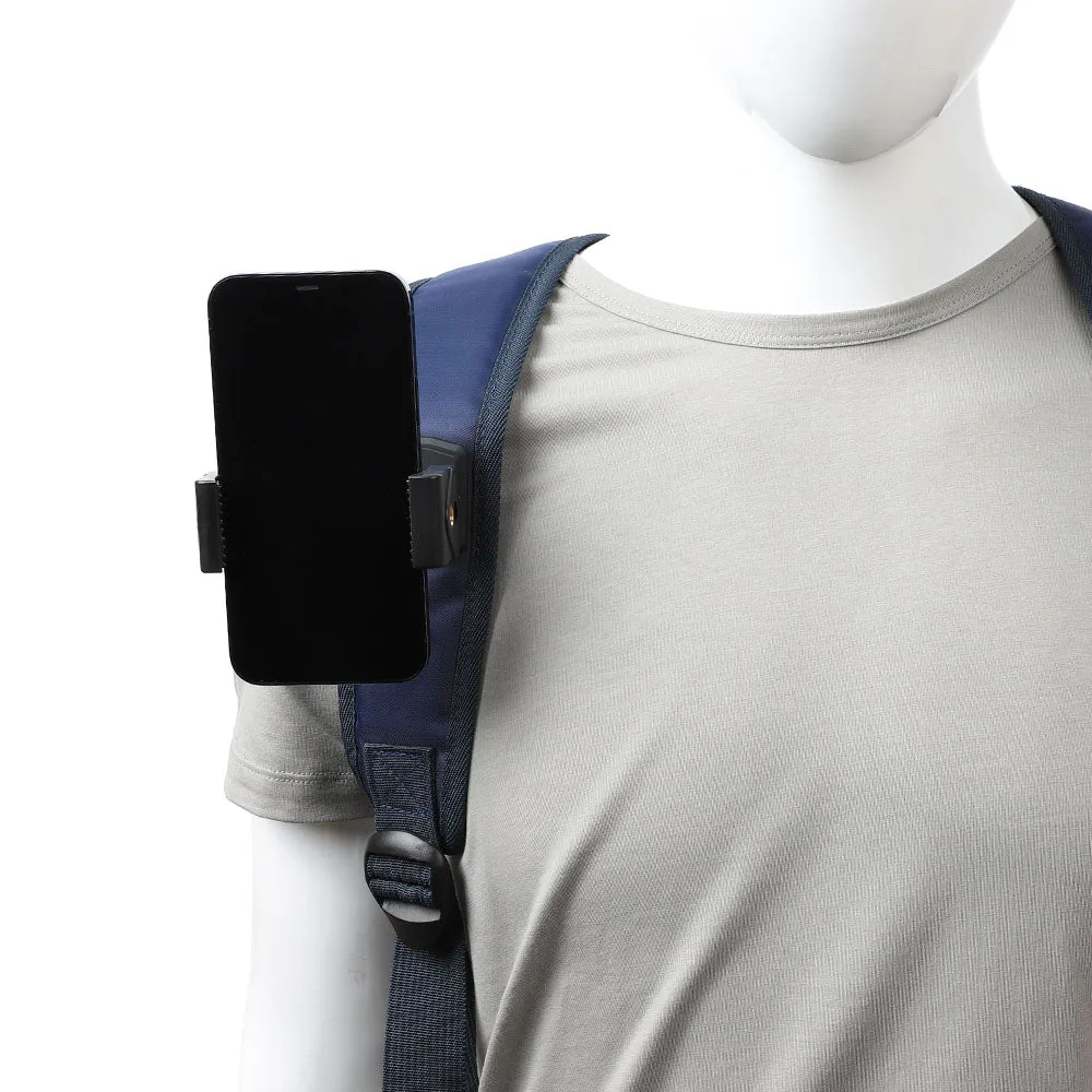 Support 360° de téléphone / caméra sur sangle de sac à dos HRR - Phone Backpack Mount