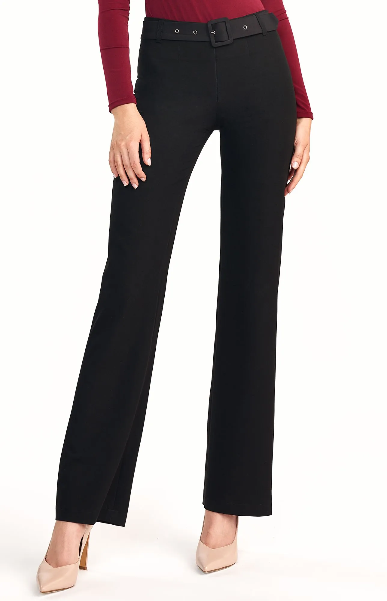 Tailleur pantalon blazer double boutonnage noir