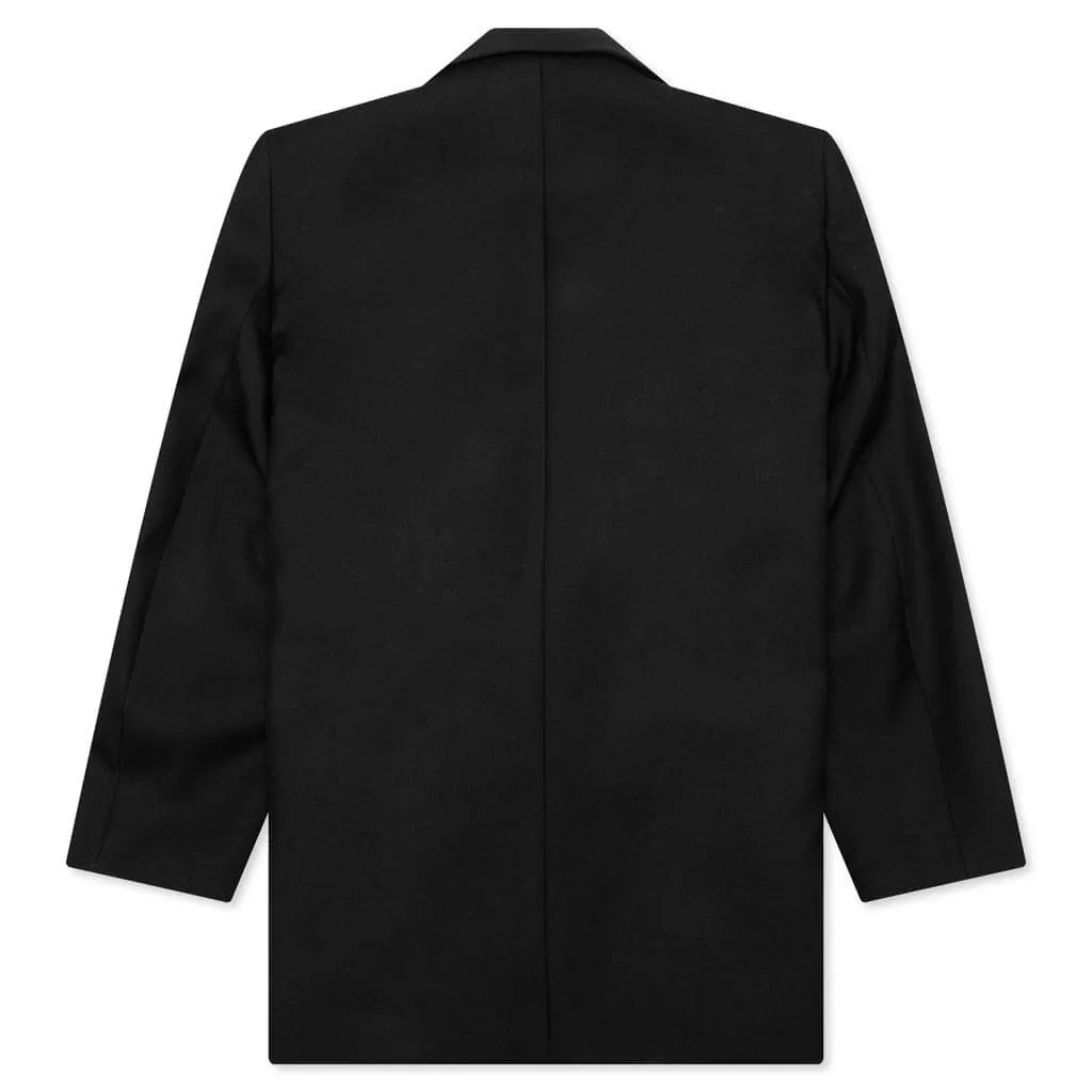 Tailored Wool Jacket - Black