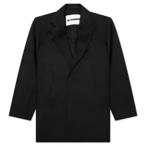 Tailored Wool Jacket - Black