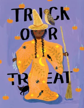 Trick or Treat Halloween Card