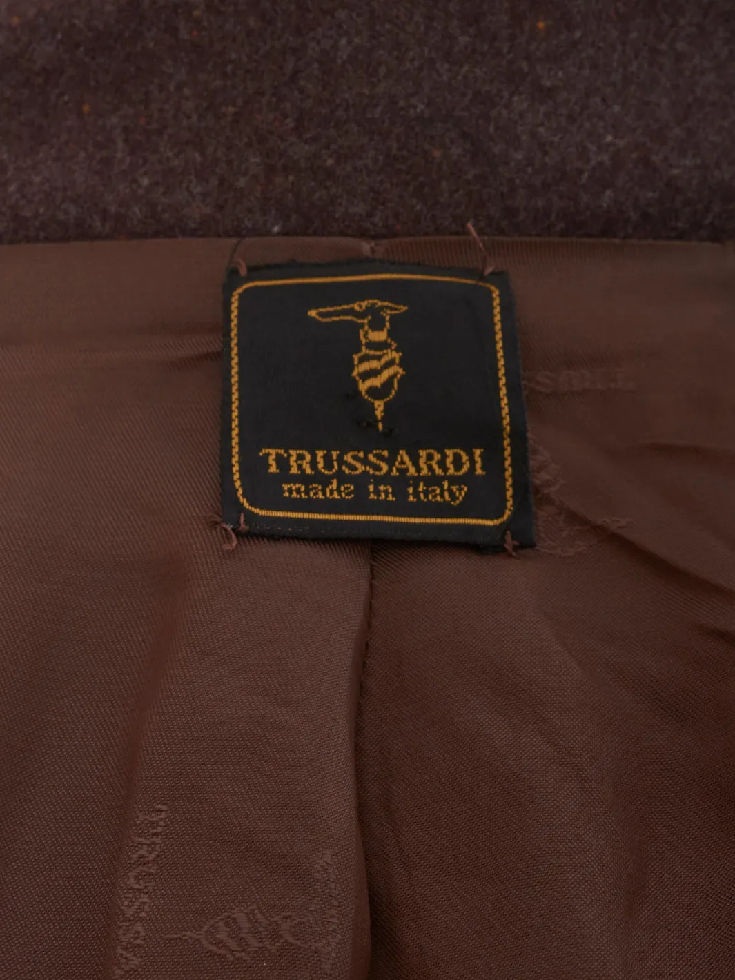 Trussardi jacket boiled wool