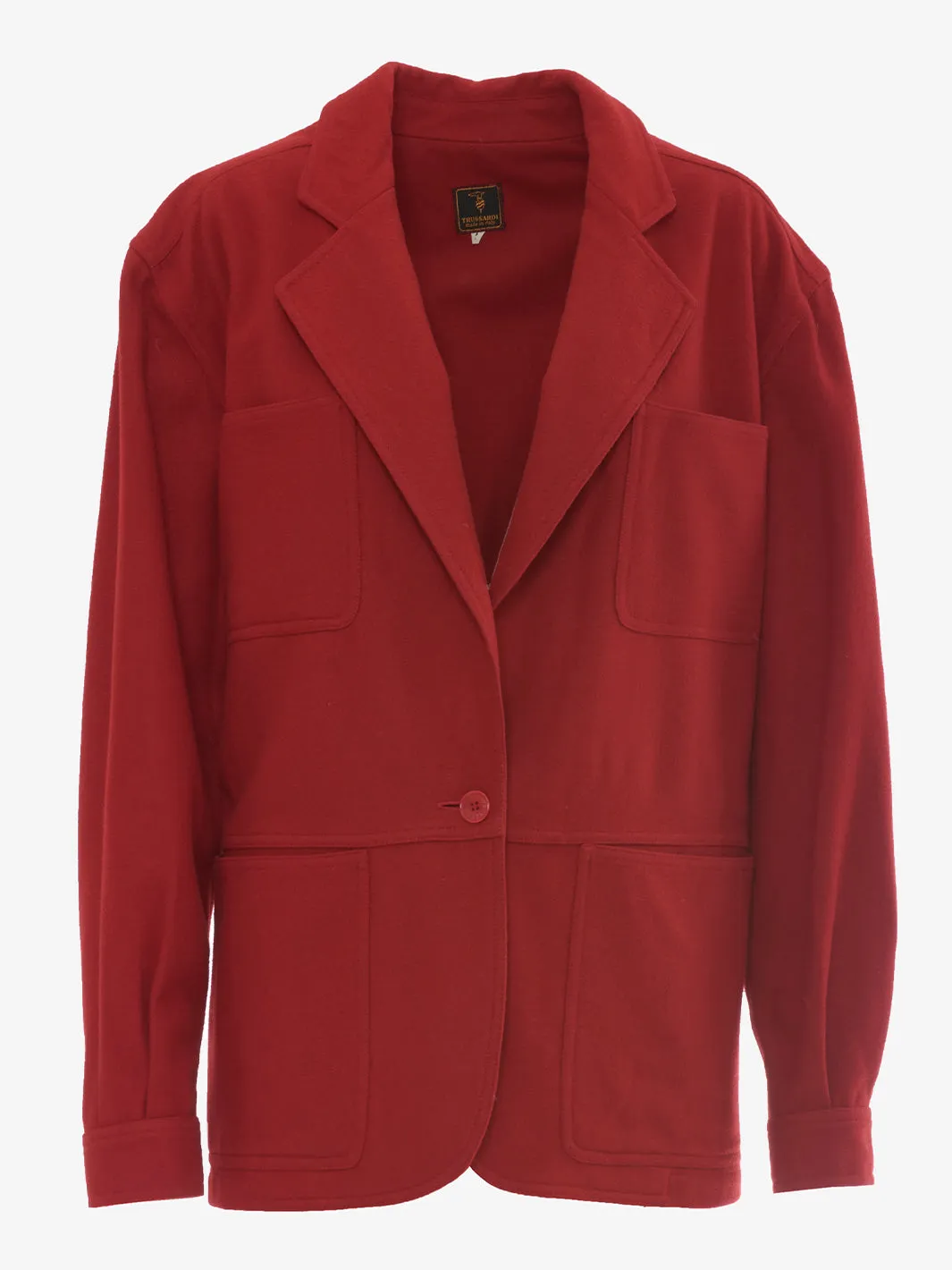 Trussardi red wool Jacket