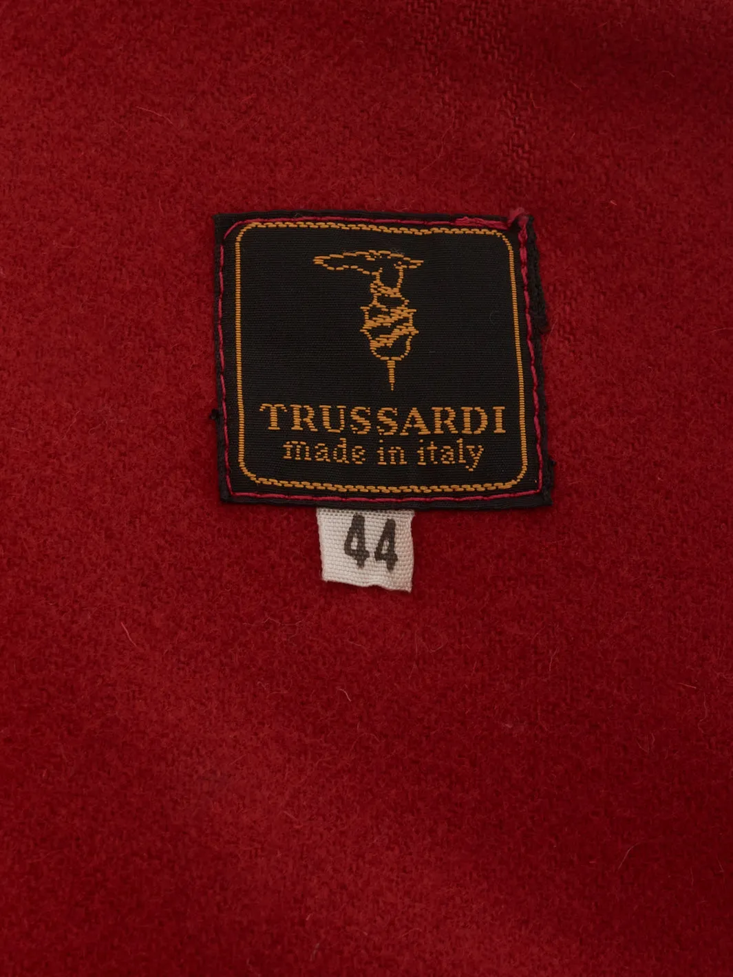 Trussardi red wool Jacket