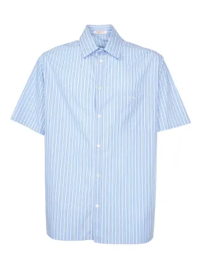 Valentino Striped Short-Sleeved Shirt