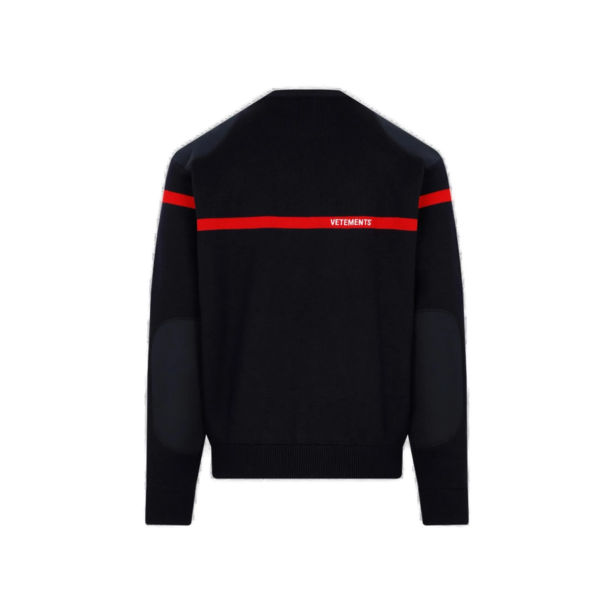 Vetements Logo Embroidered Crewneck Sweater